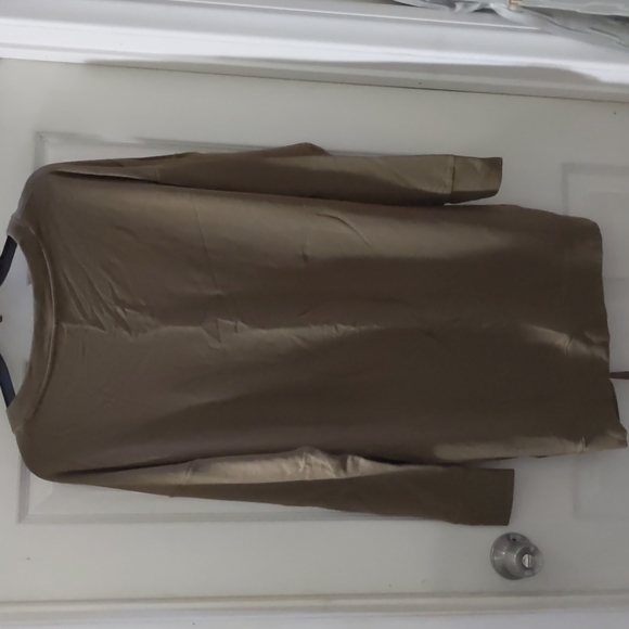 NWT Express one eleven lace-up sweatshirt dress Olive XS - Picture 4 of 6